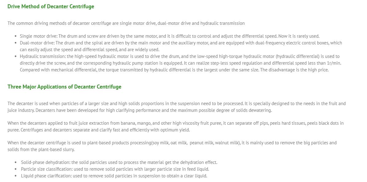 Best Working principle of centrifugal centrifuge Supplier 6