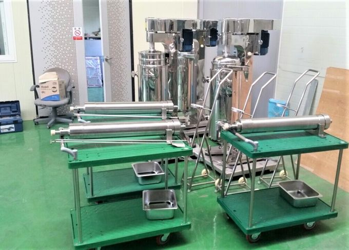 105mm Clarification Tubular Bowl Centrifuge Clarifier Max 18400rpm 2205 Duplex Steel Material 4HP Suitable for Industry 6