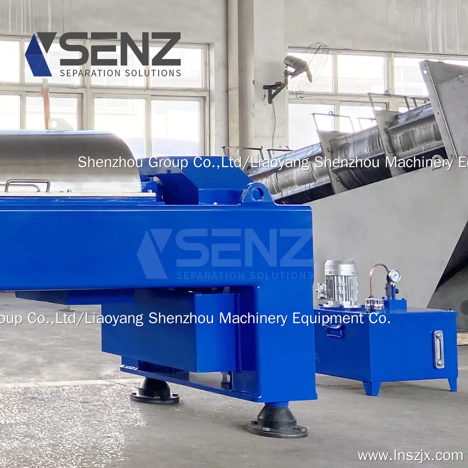 Sludge treatment − centrifugal thickening project in Russia 5