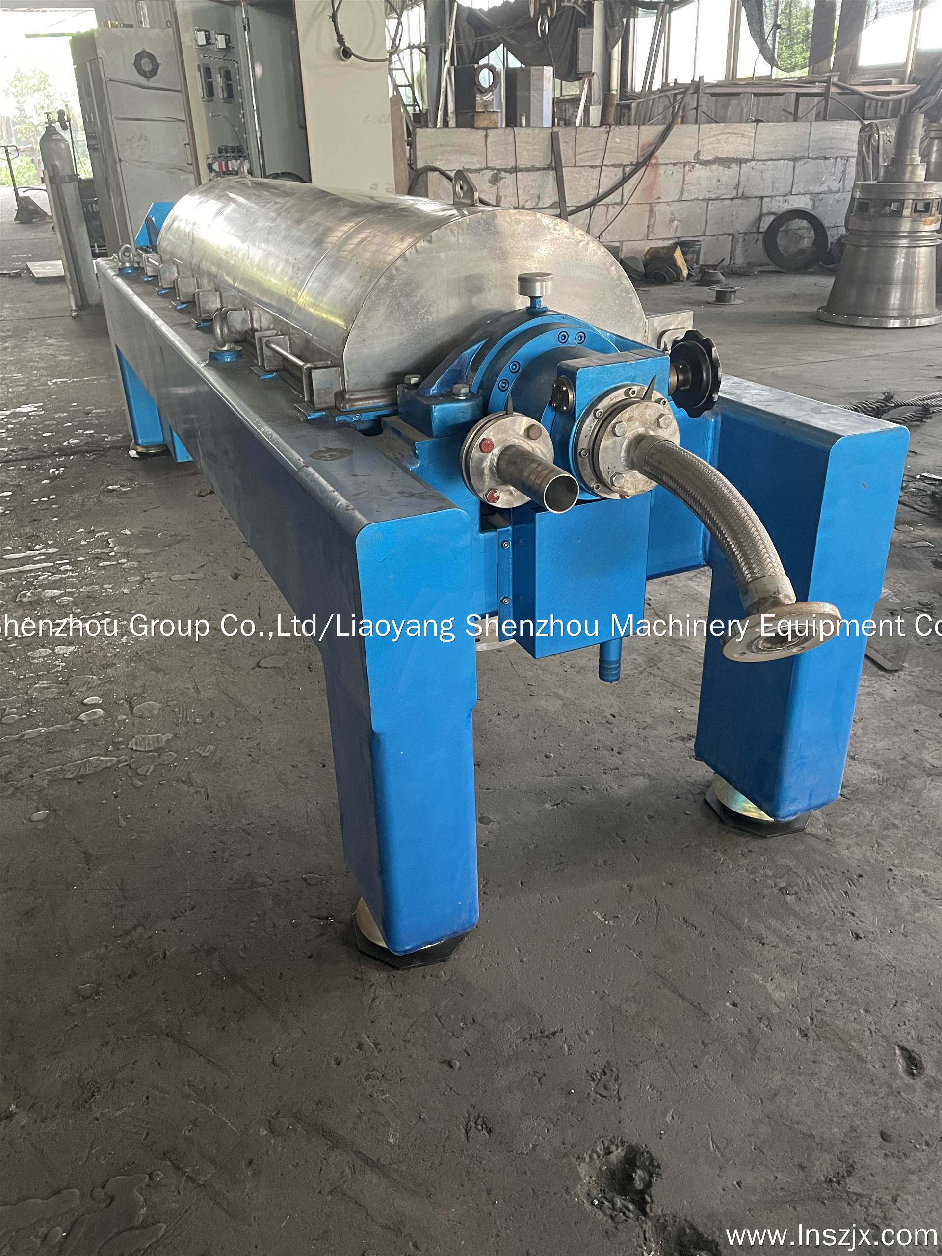 Kitchen waste leachate oil-water residue separation integrated machine 4
