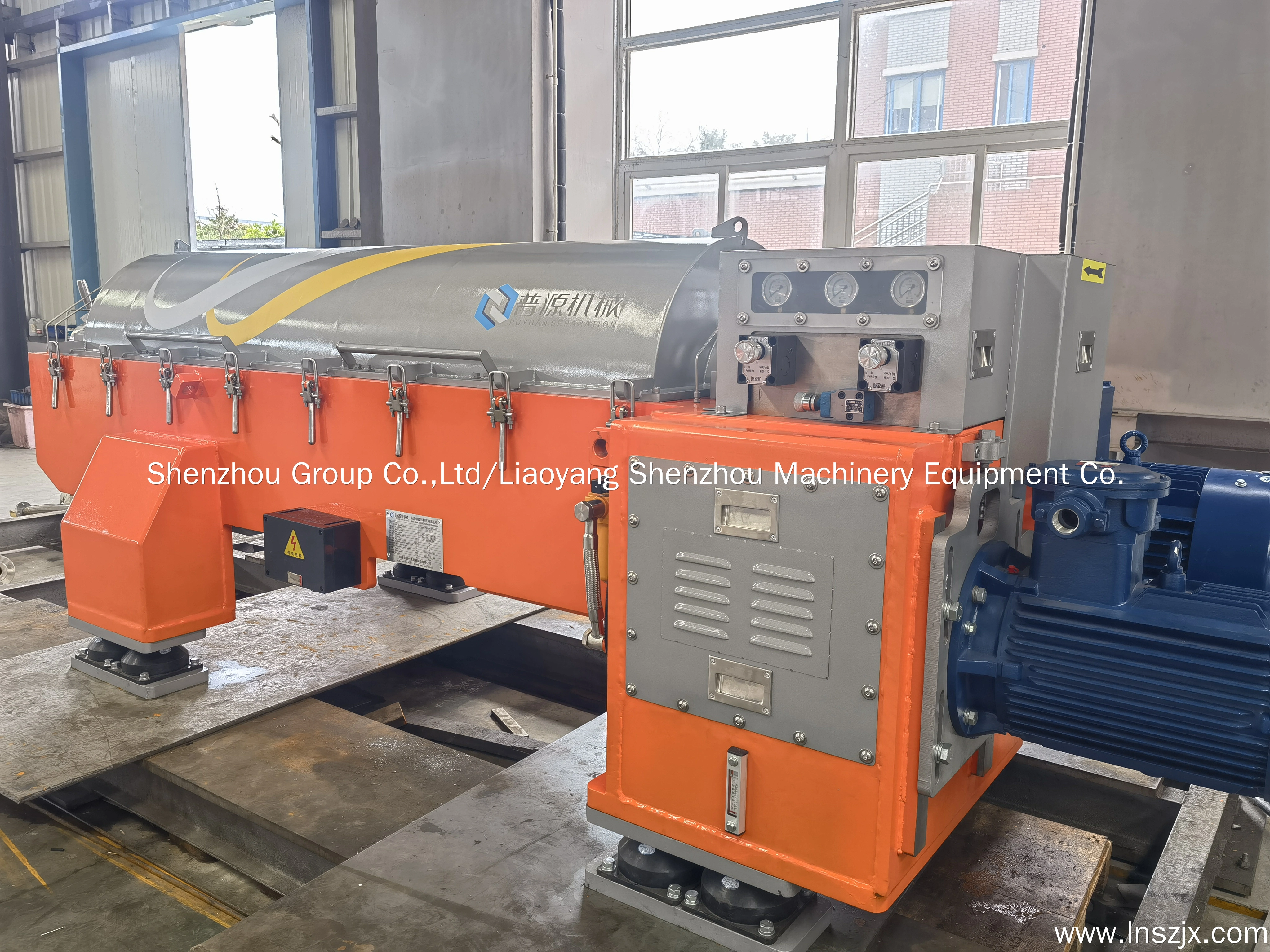 double cone push decanter centrifuge 1