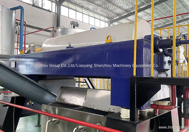 China three phase decanter (tricanter) for waste oil separation manufacturers - Shenzhou 2