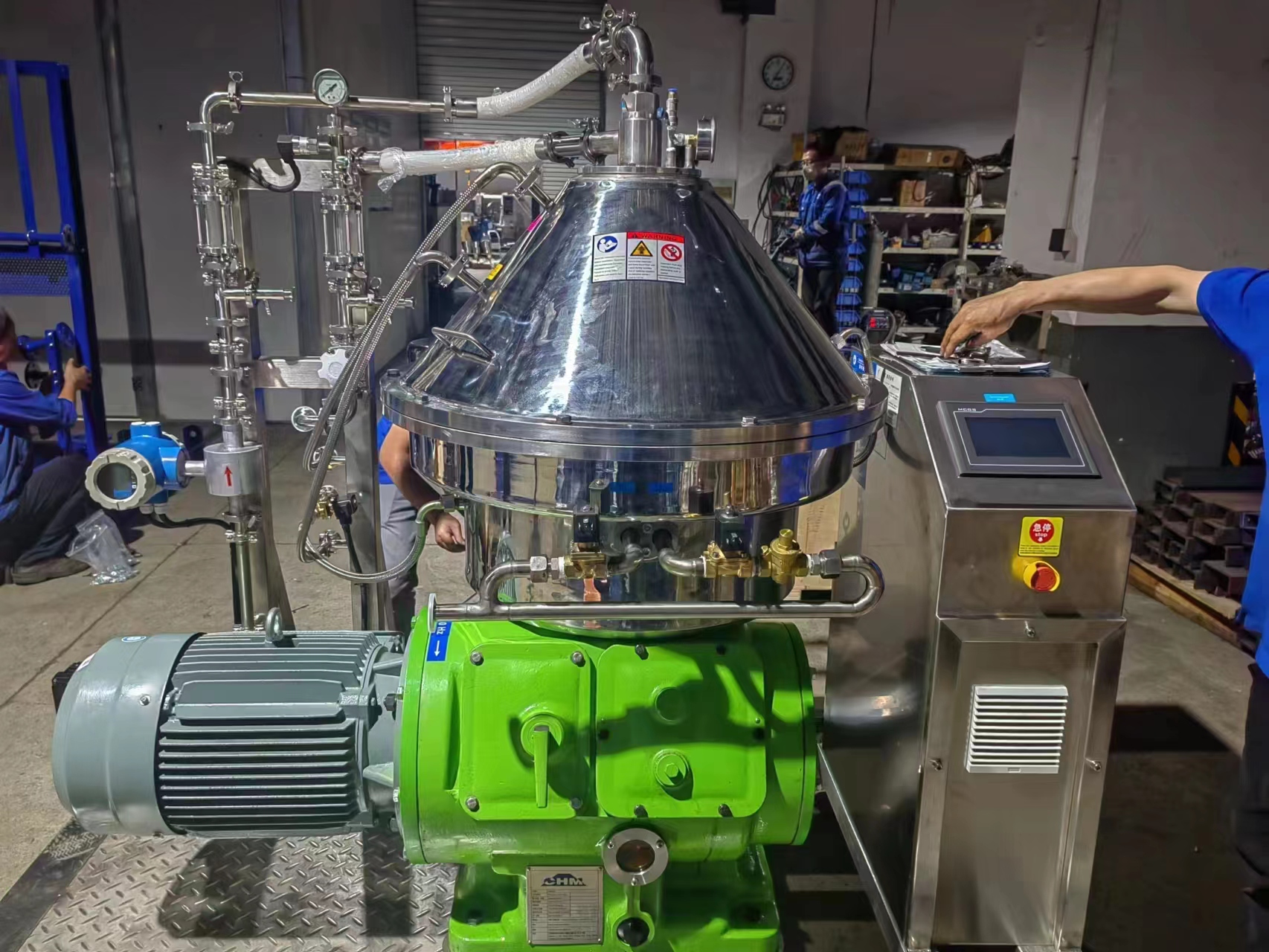 China Beer yeast Disc separator manufacturers - Shenzhou 2