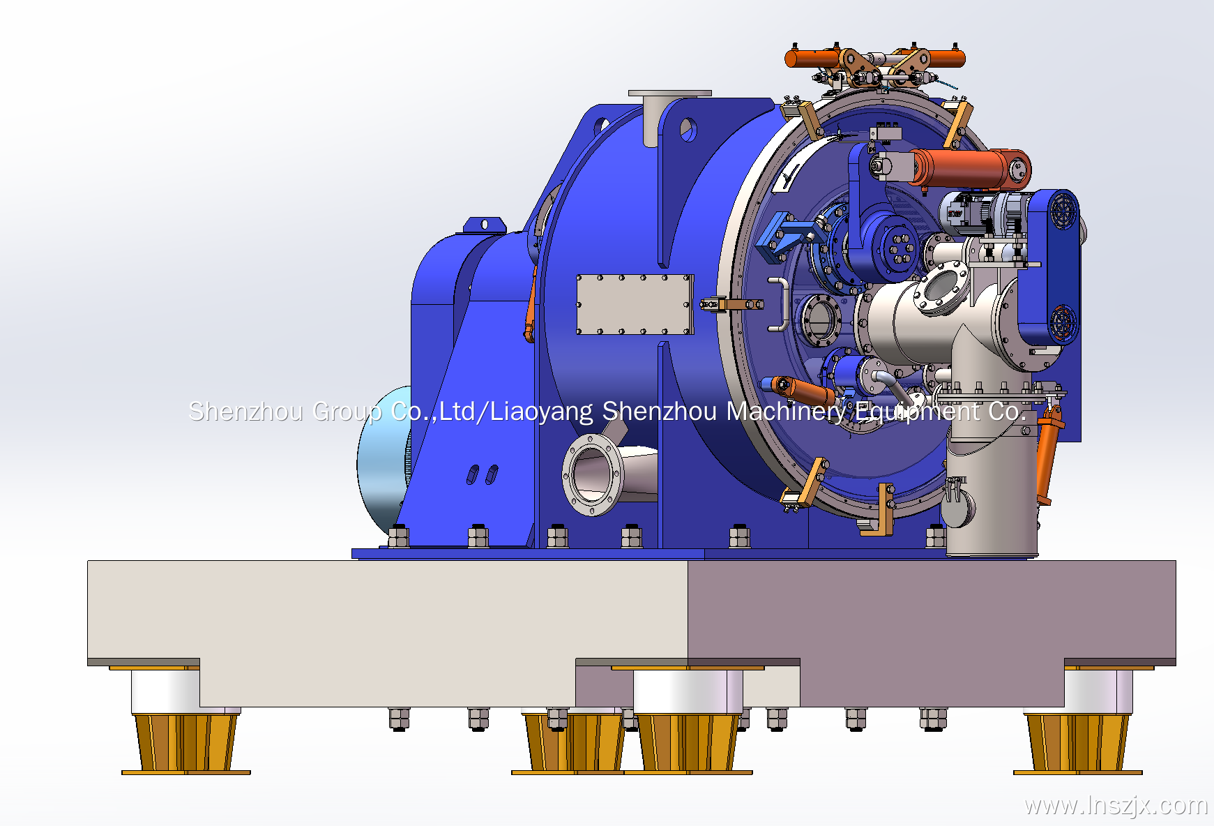 GKH AUTOMATIC SIPHON HORIZONTAL SCRAPER CENTRIFUGE SPECIFICATION 4
