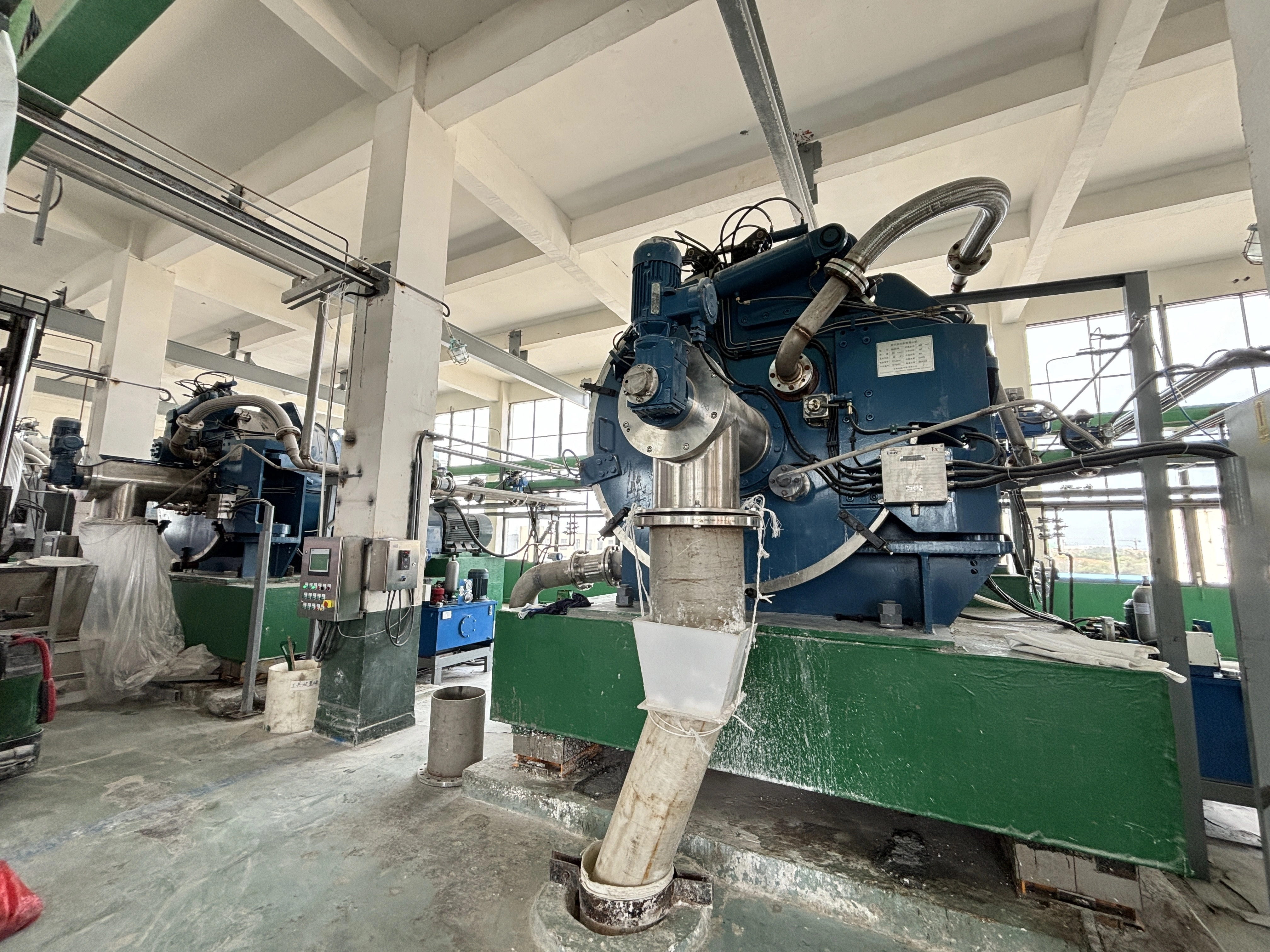 Siphon Peeler Continuous Horizontal Centrifuge For Solid Liquid Separation 1