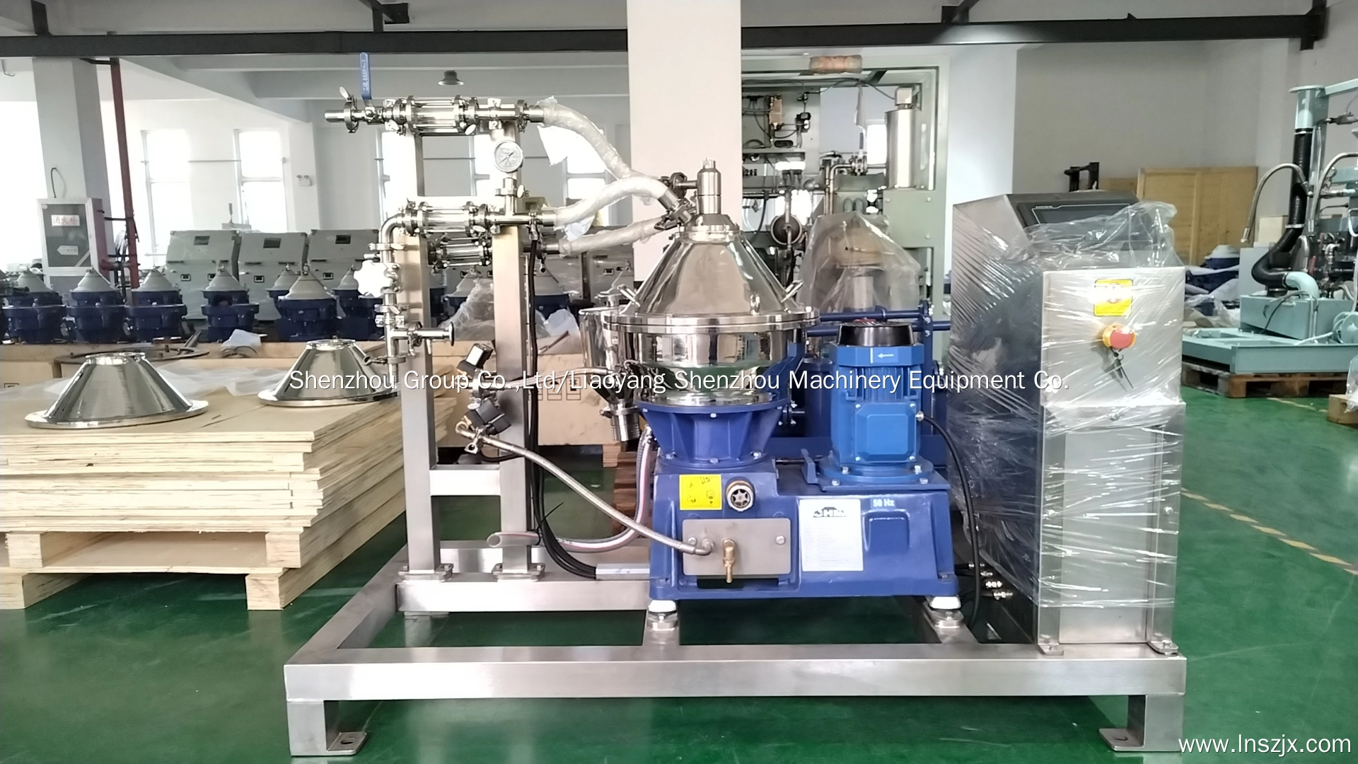 Biological fermentation liquid disc centrifuge 1