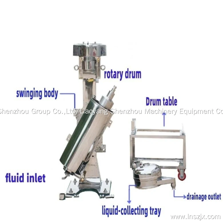 Best Quality high speed tubular centrifuge for animal blood separation Factory 1