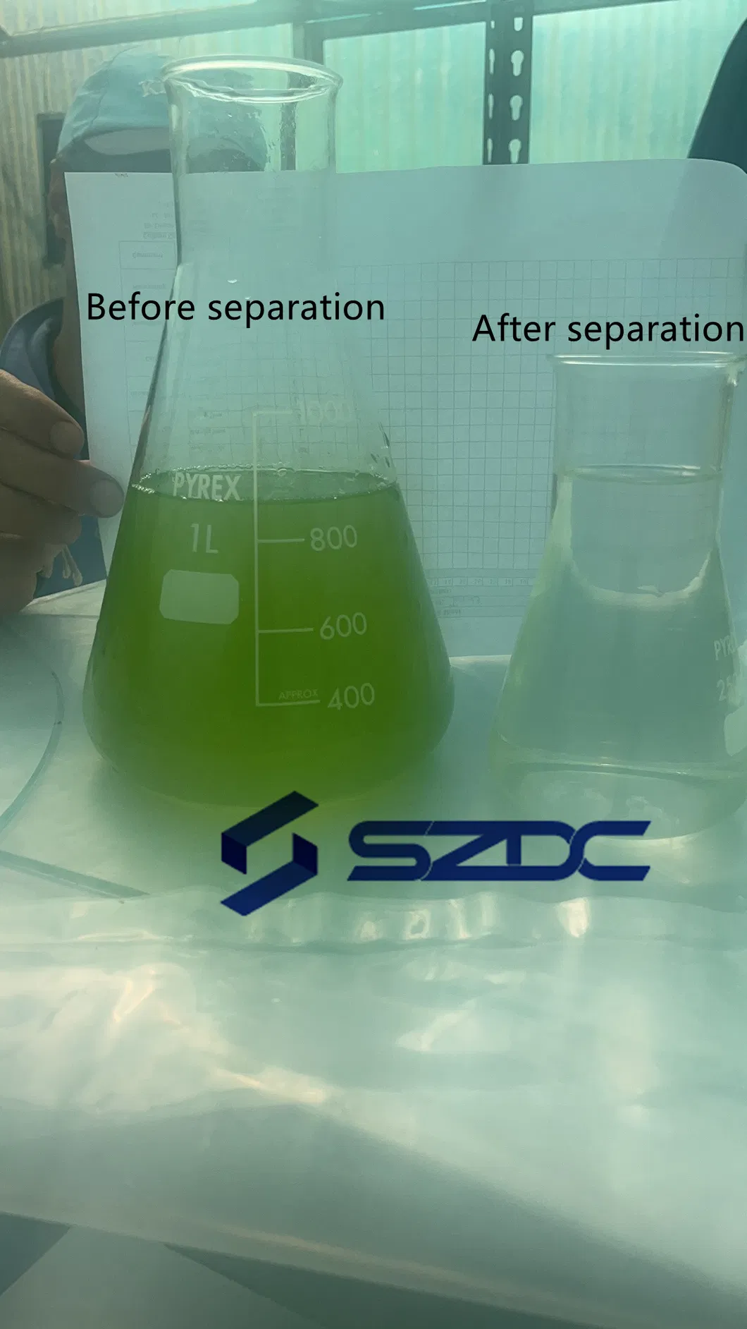  Двухфазная трубчатая центрифуга Gq125 для разделения микроводорослей, соответствующая стандартам GMP.