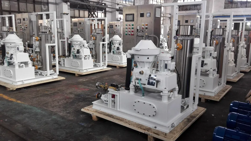 Centrifugal Machine for Ship Waste Oil Recycling Project