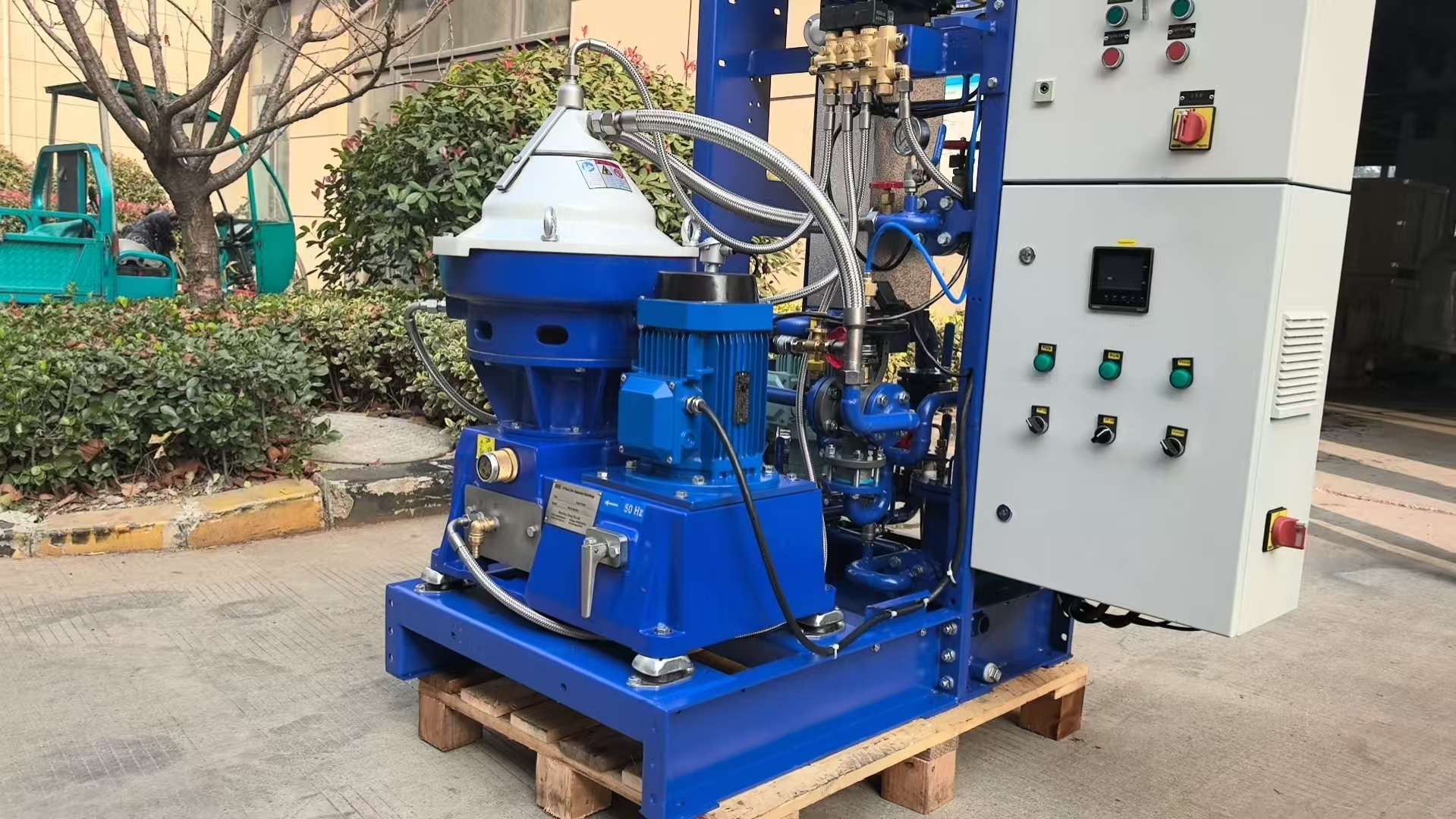 Centrifugal Machine for Ship Waste Oil Recycling Project 1