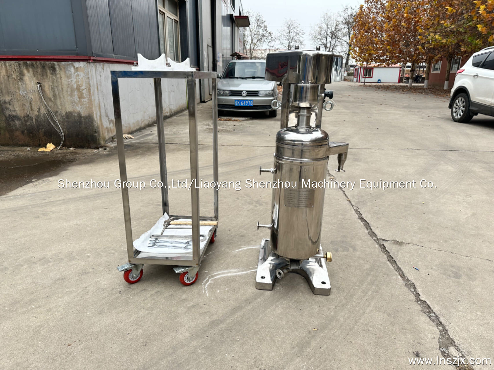 GQ75 Tubular centrifuge for bacteria separation 5