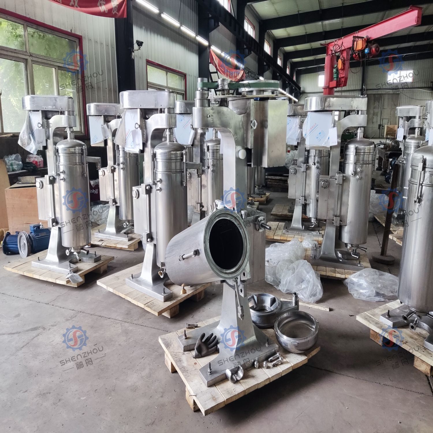 Centrífuga de alta velocidad para Escherichia coli Equipo médico Centrífuga separadora tubular 2