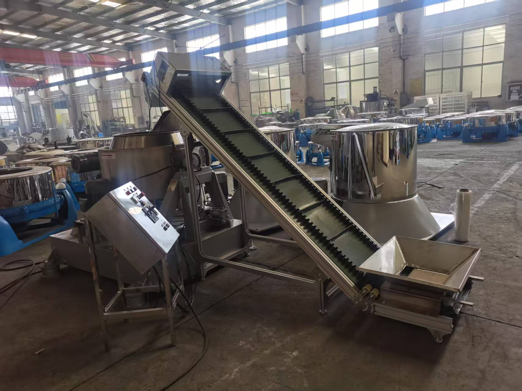 Automatische Trommelentwässerungs- und Ölentfernungsmaschine für Metallteile, Schrauben, Muttern 5