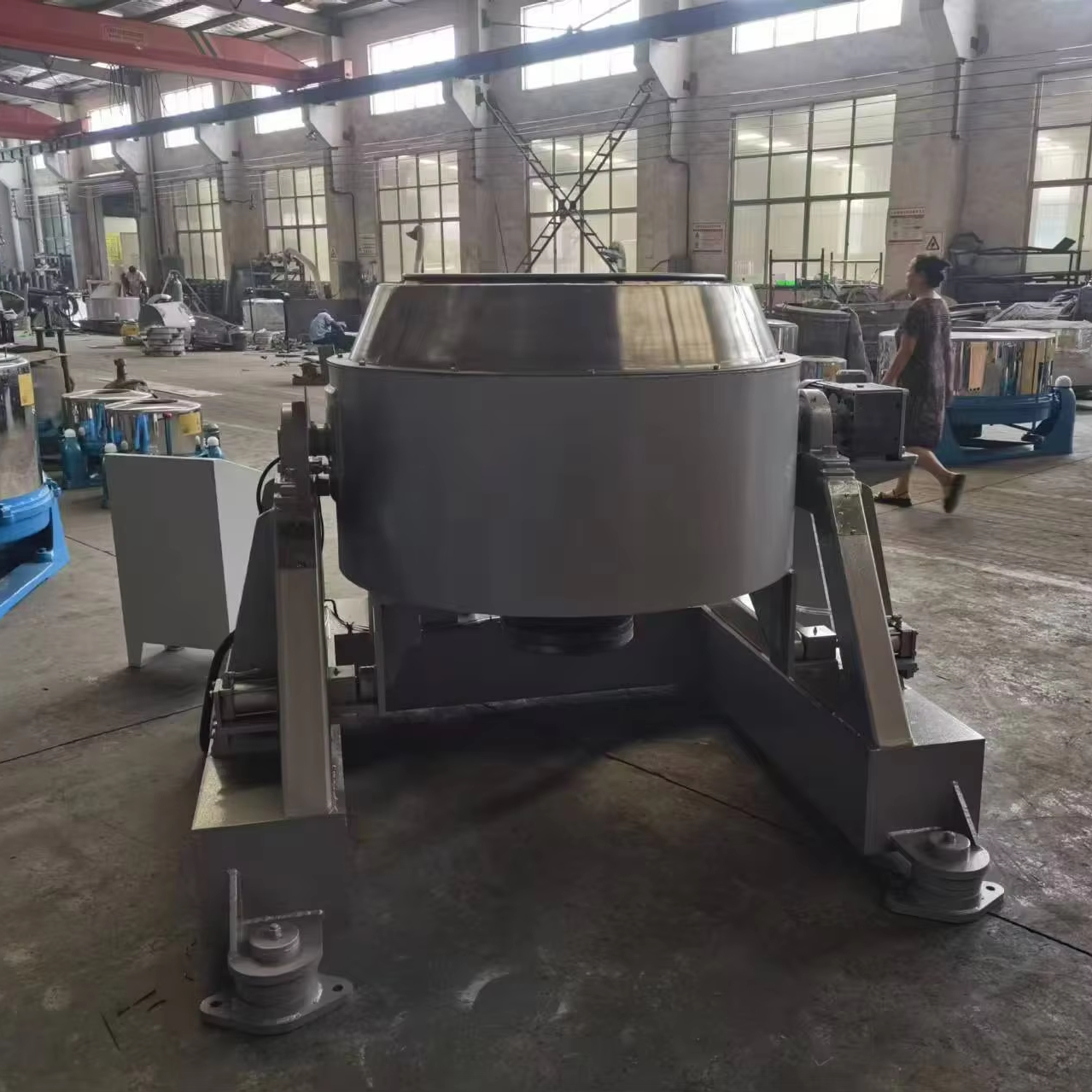 Automatische Trommelentwässerungs- und Ölentfernungsmaschine für Metallteile, Schrauben, Muttern 2