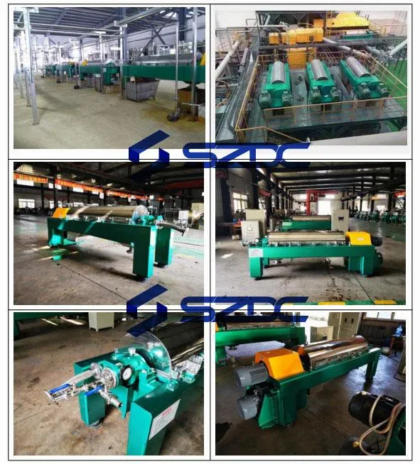 Shenzhou Ddgs Dewatering Decanter Centrifuge for Use in Ddgs Separation Process