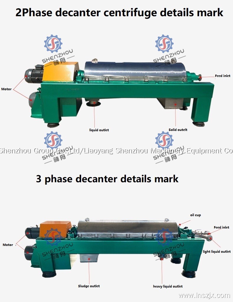 Wholesale LW Automatic Continuous Pulp Fruits Decanter Centrifuge Machine Fruit Juice Tricanter 3