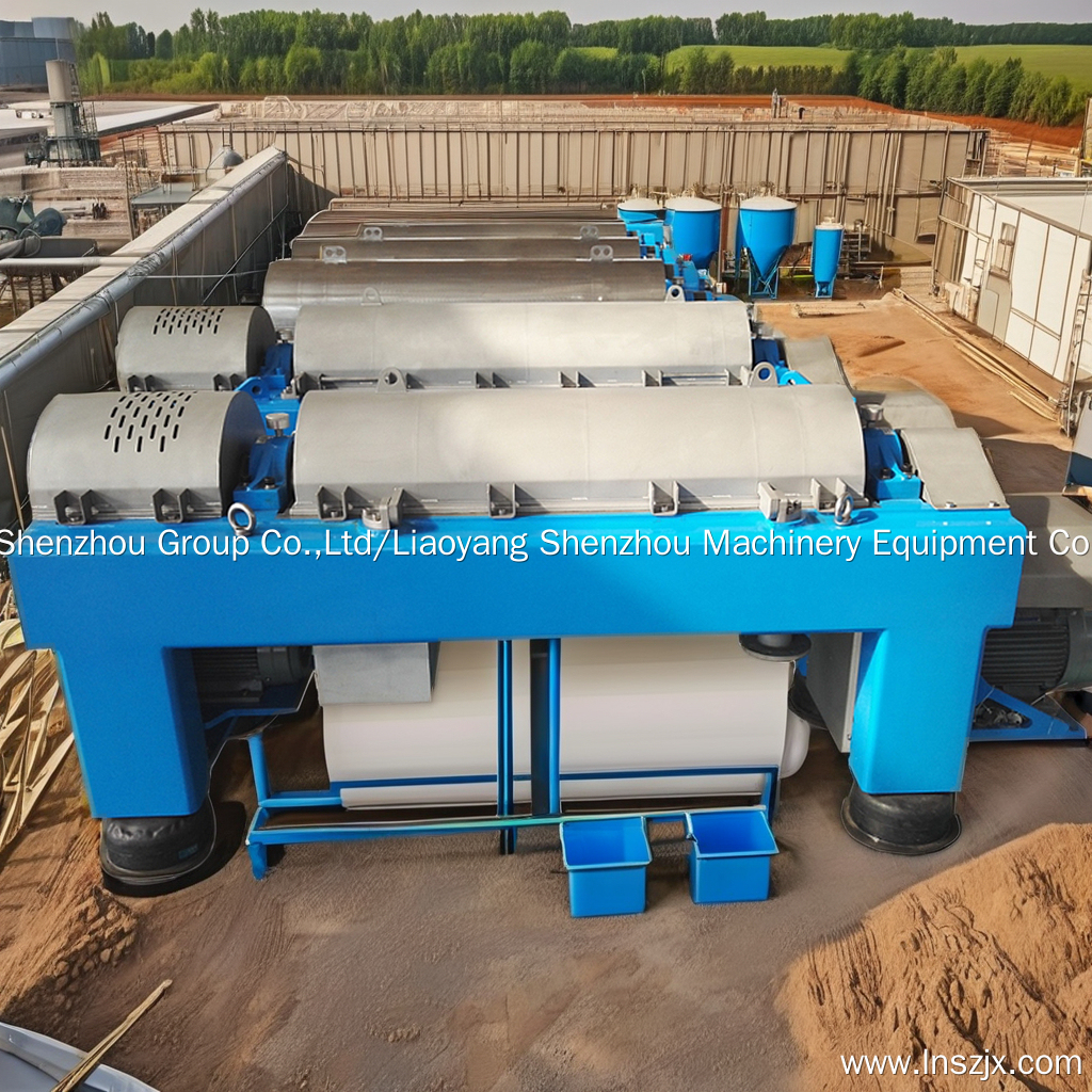 Best Decanter Centrifuges in Wastewater Treatment Factory Price - Shenzhou 7