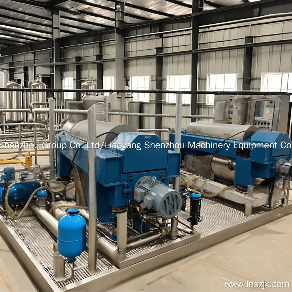 Best Decanter Centrifuges in Wastewater Treatment Factory Price - Shenzhou 4