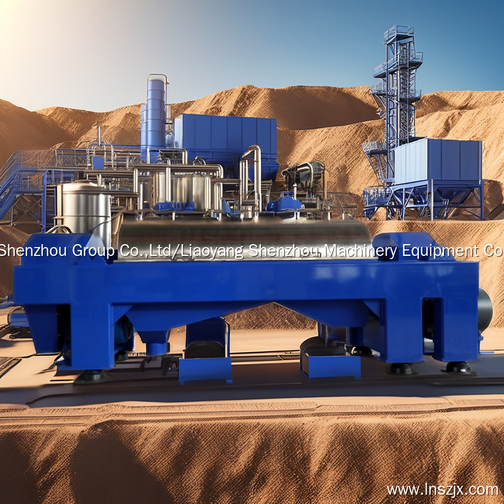Decanter Centrifuges for Processing Sand and Gravel Wash Water 3