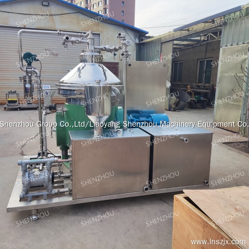 Disc separation centrifuge for vegetable oil refining 3