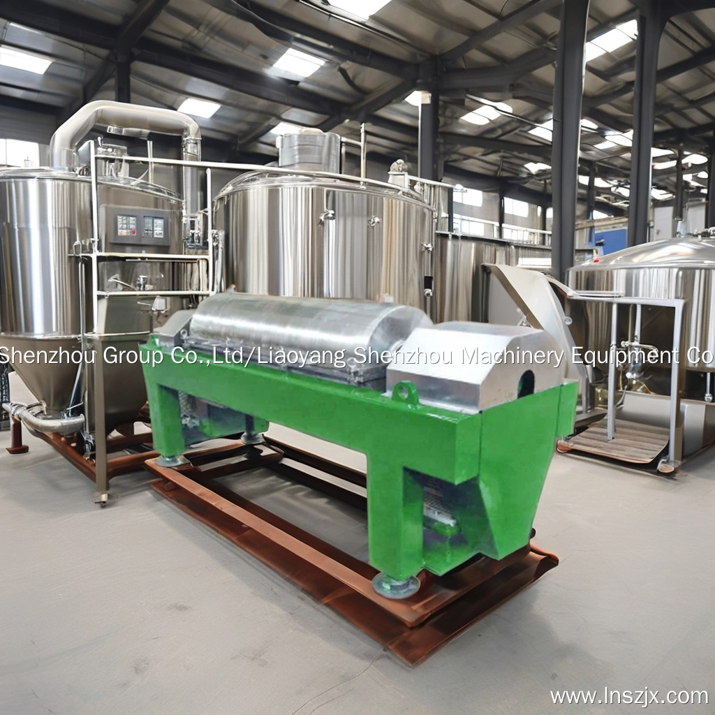 Pectin extraction with SHENZHOU decanters 1