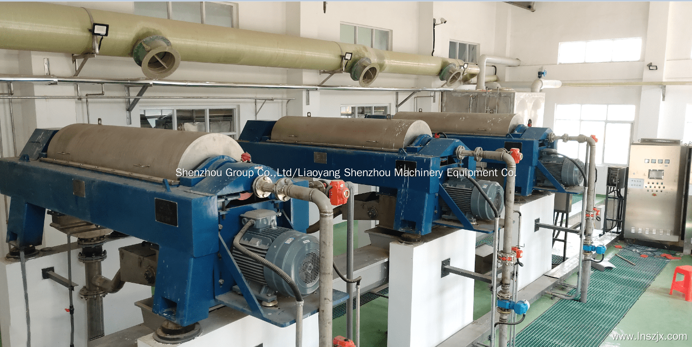 Best Quality Activated sludge dewatering horizontal spiral centrifuge Factory 4