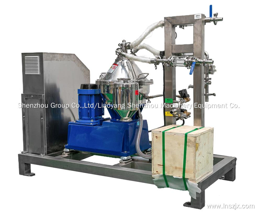 Beer Alcohol Distillation Liquid Solid Separation Centrifuge Separator 7