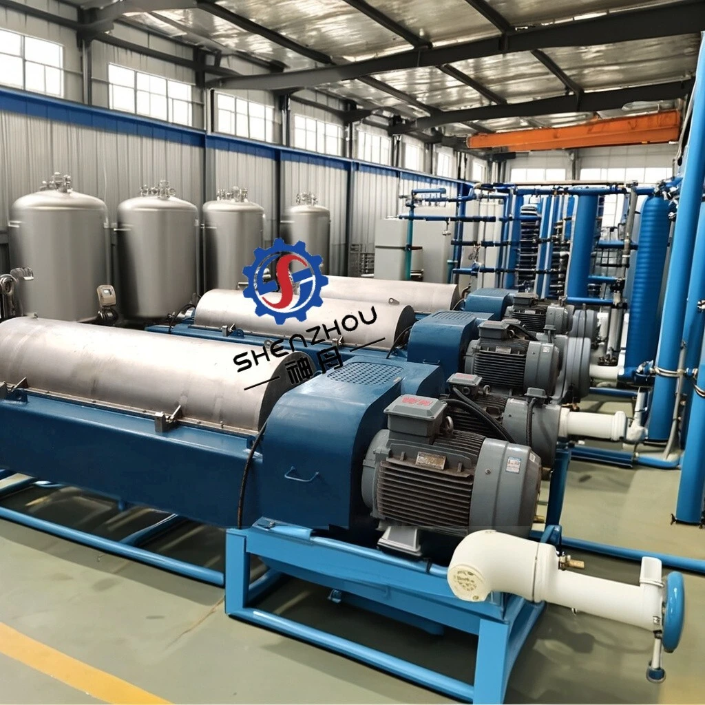 Decanter Centrifuge for Urban Sewage Purification Wastewater Recovery 1