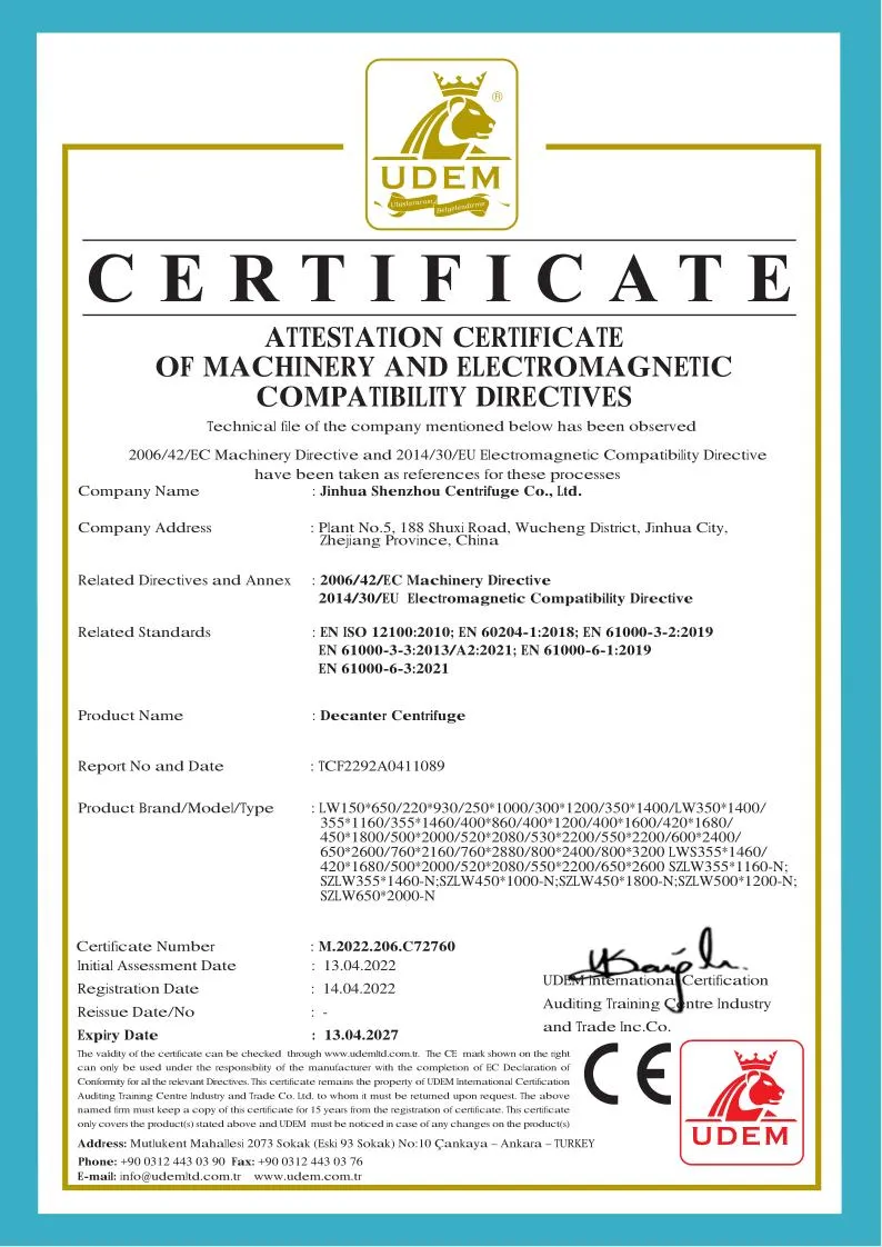  Centrífuga tubular Gq150 para la recolección y separación de espirulina, fabricada por una fábrica profesional en China.