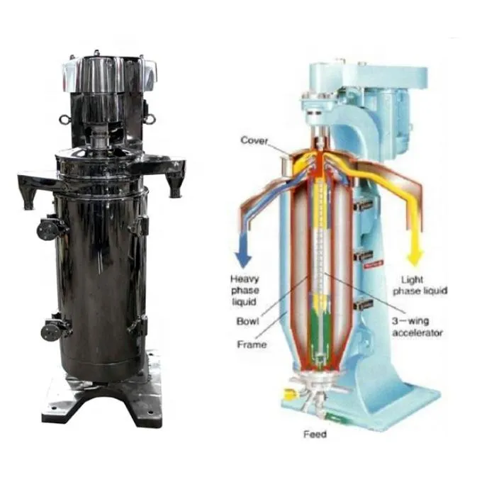 High Speed Tubular Centrifuge Blood Plasma Centrifugal Separation Animal Feed Blood Powder Making Machine