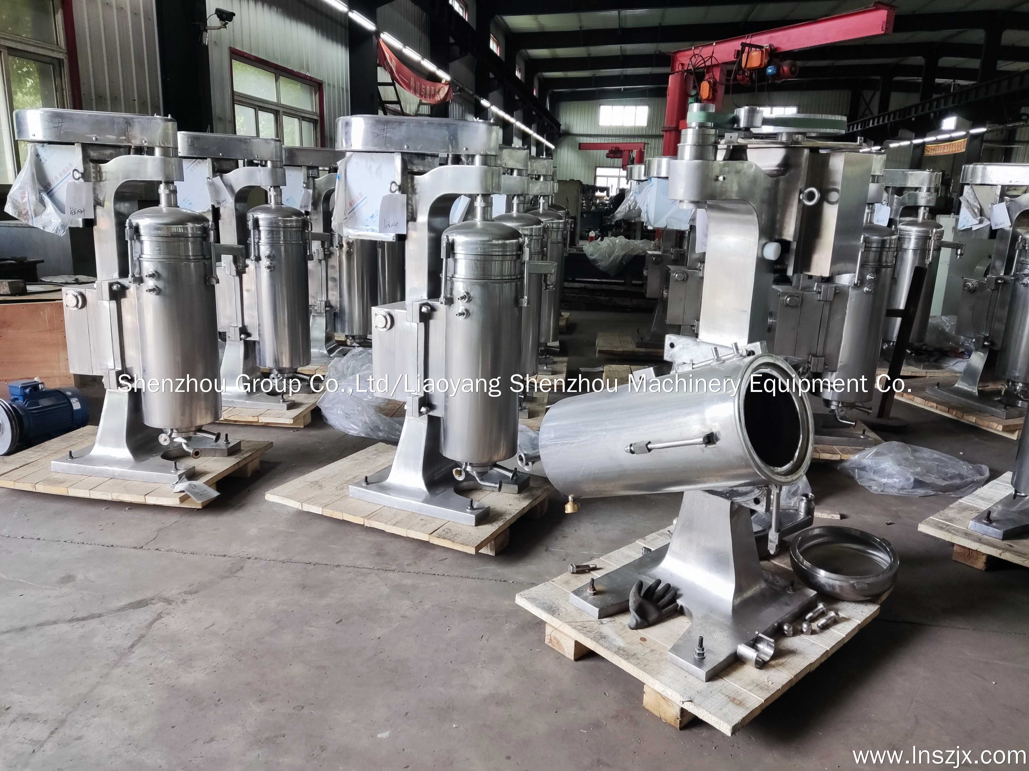 Swing Tubular Centrifuge in Food Beverage Chemical and Biotech Industries 1