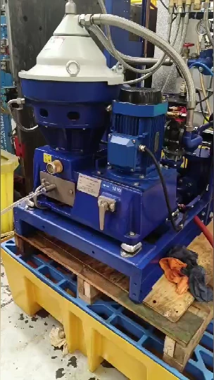 Centrifugal Oil Separator Filter Unit for Heavy Fuel Oil Waste Oil Treatment 1