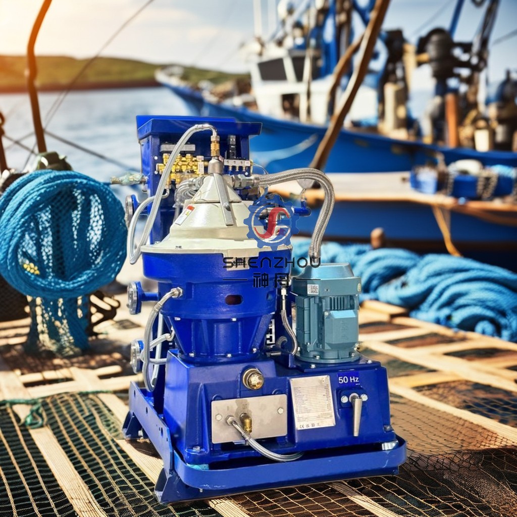 Centrifugal Oil Separator Filter Unit for Heavy Fuel Oil Waste Oil Treatment 6