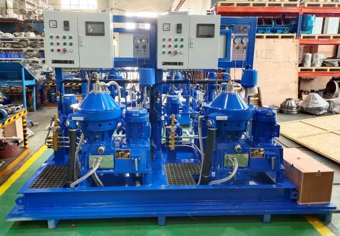 Centrifugal Oil Separator Filter Unit for Heavy Fuel Oil Waste Oil Treatment