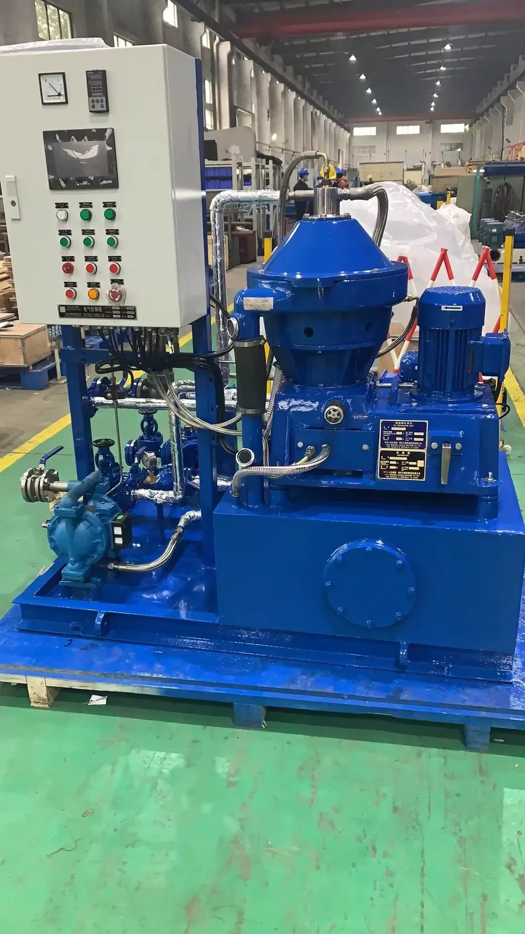 Centrifugal Oil Separator Filter Unit for Heavy Fuel Oil Waste Oil Treatment