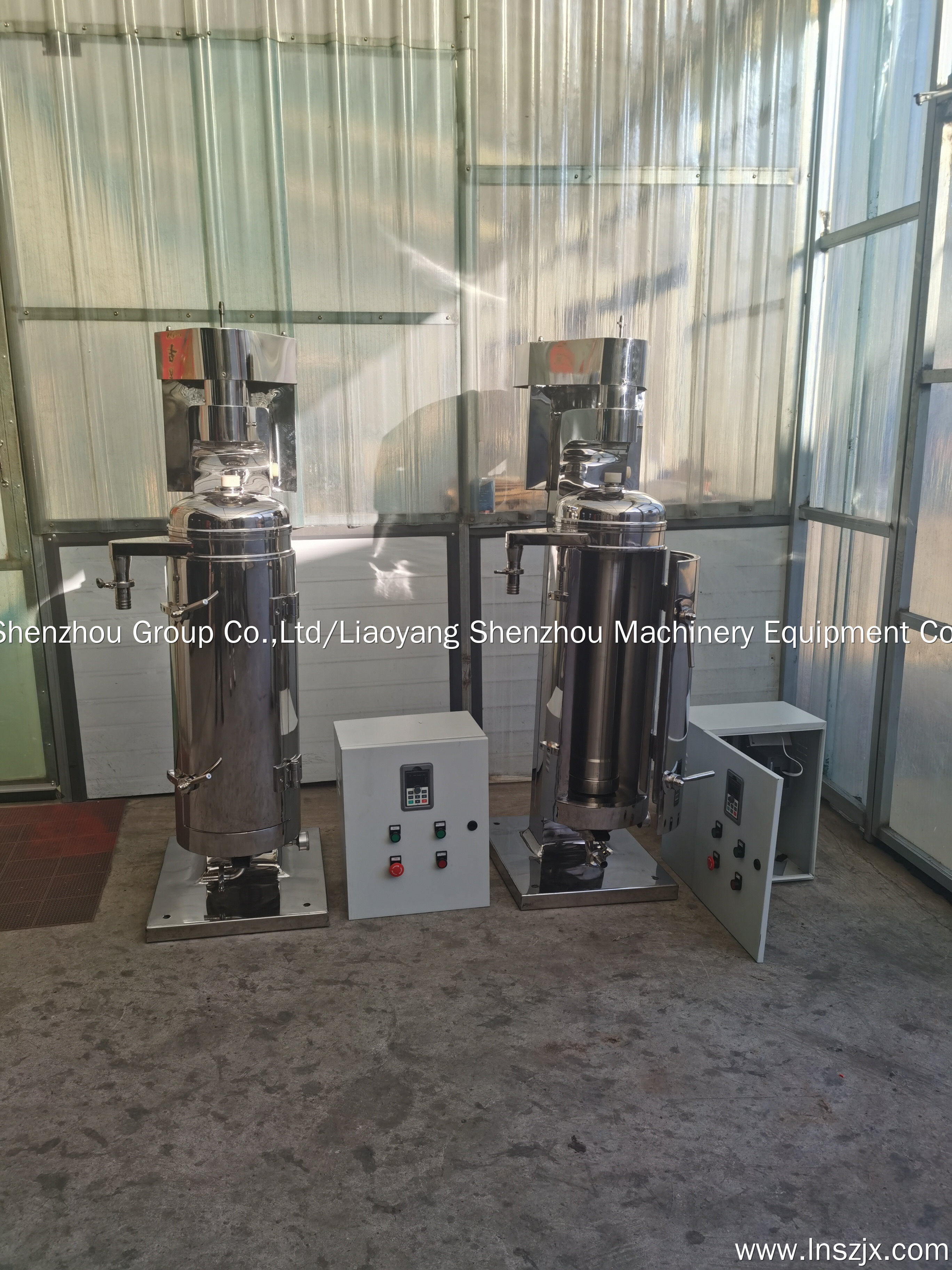 شركة مصنعة لفواصل الطرد المركزي الأنبوبية في صناعة الأدوية 2