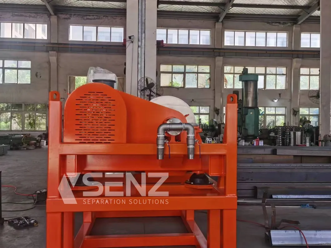 Chemical Sludge Oilfield Drilling Fluids Decanter Centrifuge for Wastewater Treatment