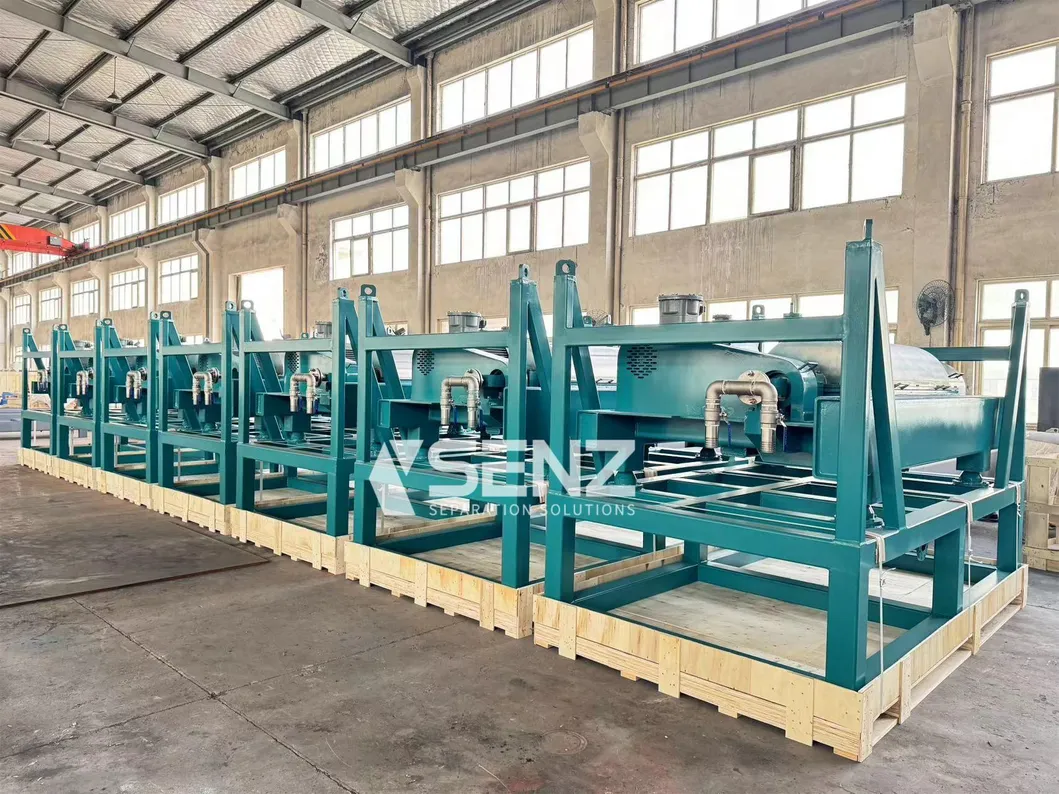 Chemical Sludge Oilfield Drilling Fluids Decanter Centrifuge for Wastewater Treatment
