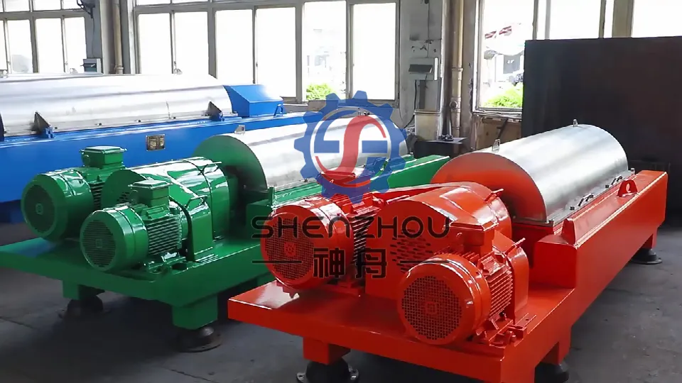 熟成油処理トリカンター水平連続デカンター遠心分離機