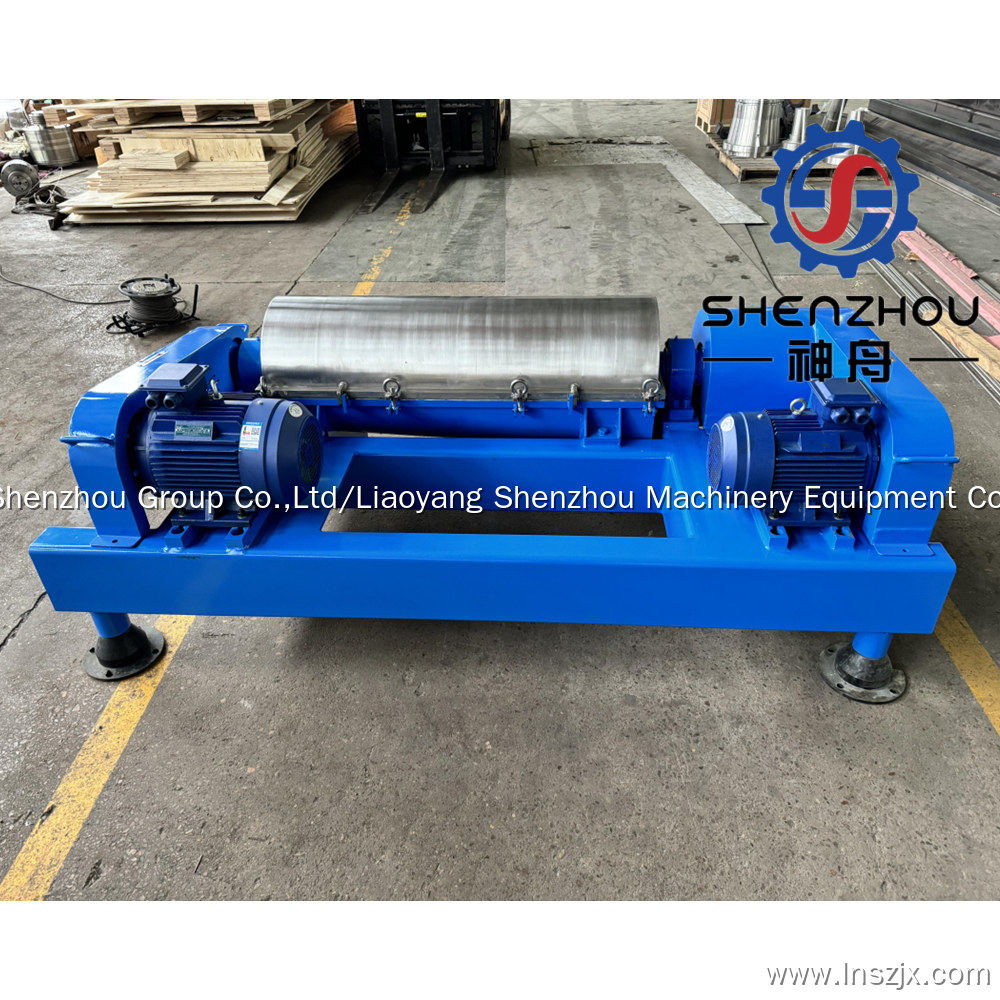 LW250 Continuous Horizontal Screw Small Lab Mini China Decanter Centrifuge From Shenzhou 1