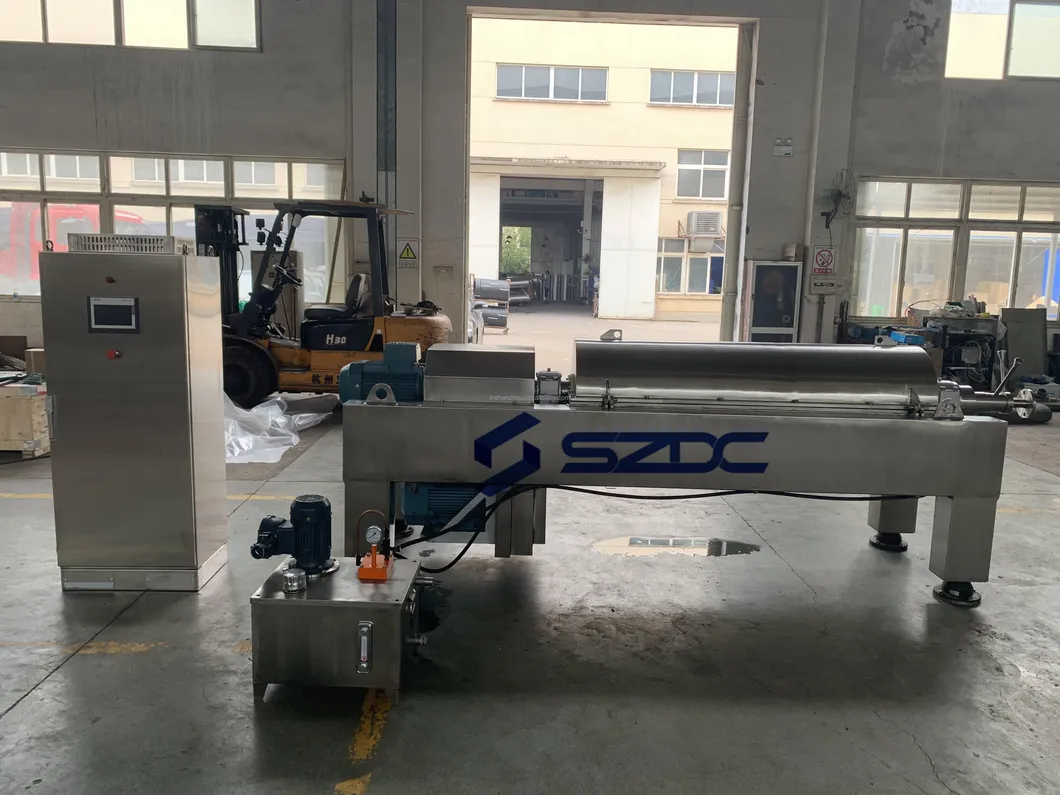 Food Grade Green Beer Yeast Wine Juice Beverage Sparkling Separator Decanter Centrifuge