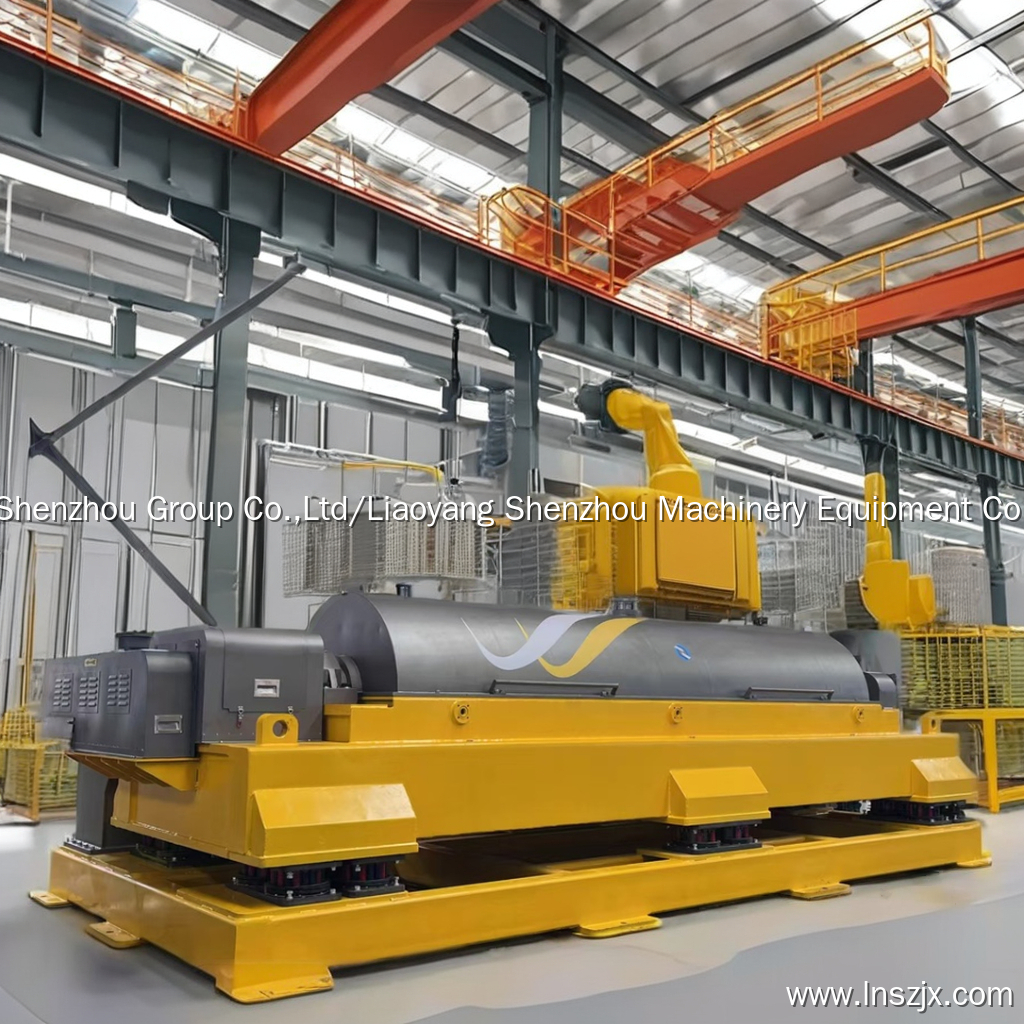 Horizontal Sedimentation Decanter Separation Centrifuge for Wastewater Dewatering Processing 1