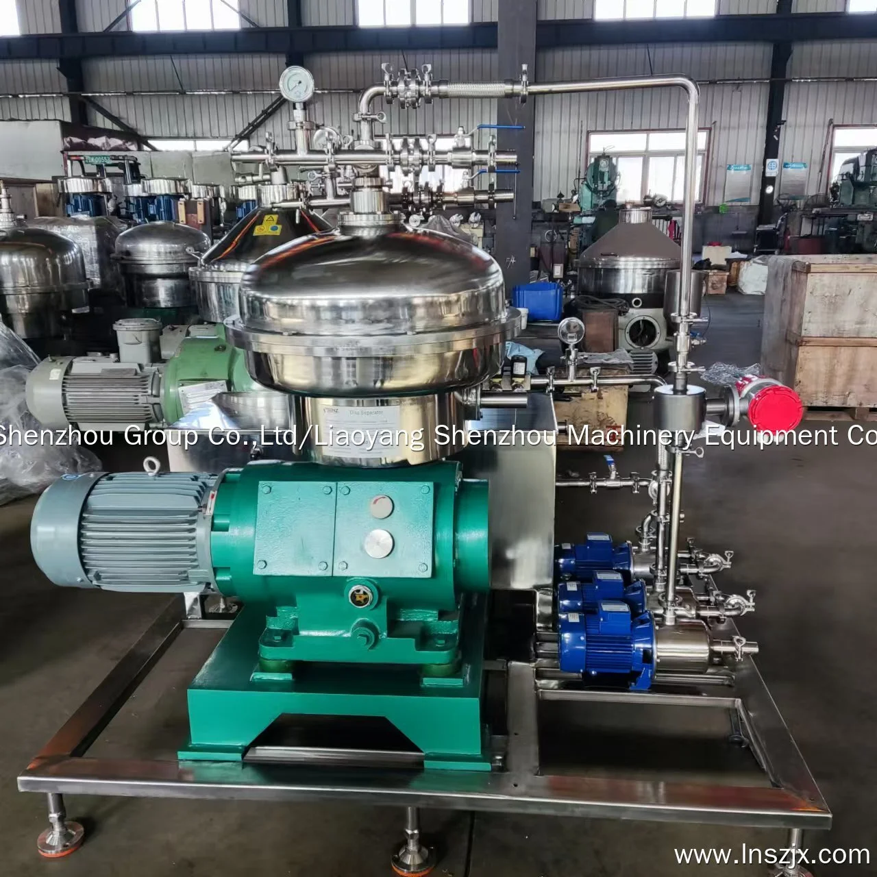 Automatic Separating Disc Centrifuge for Marine Algae/Seaweed Extraction1 1