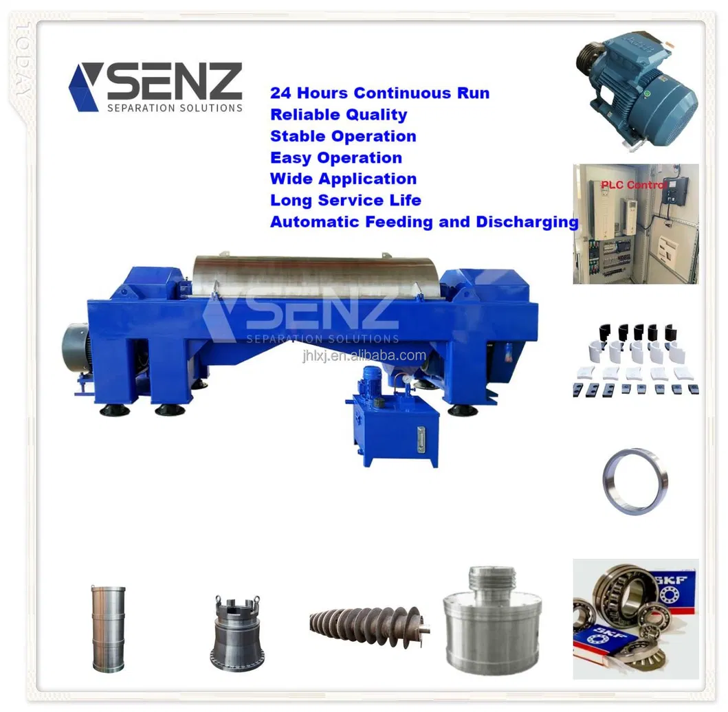  Centrifugeuse décanteuse pour la déshydratation des boues activées, fabricant professionnel, au meilleur prix