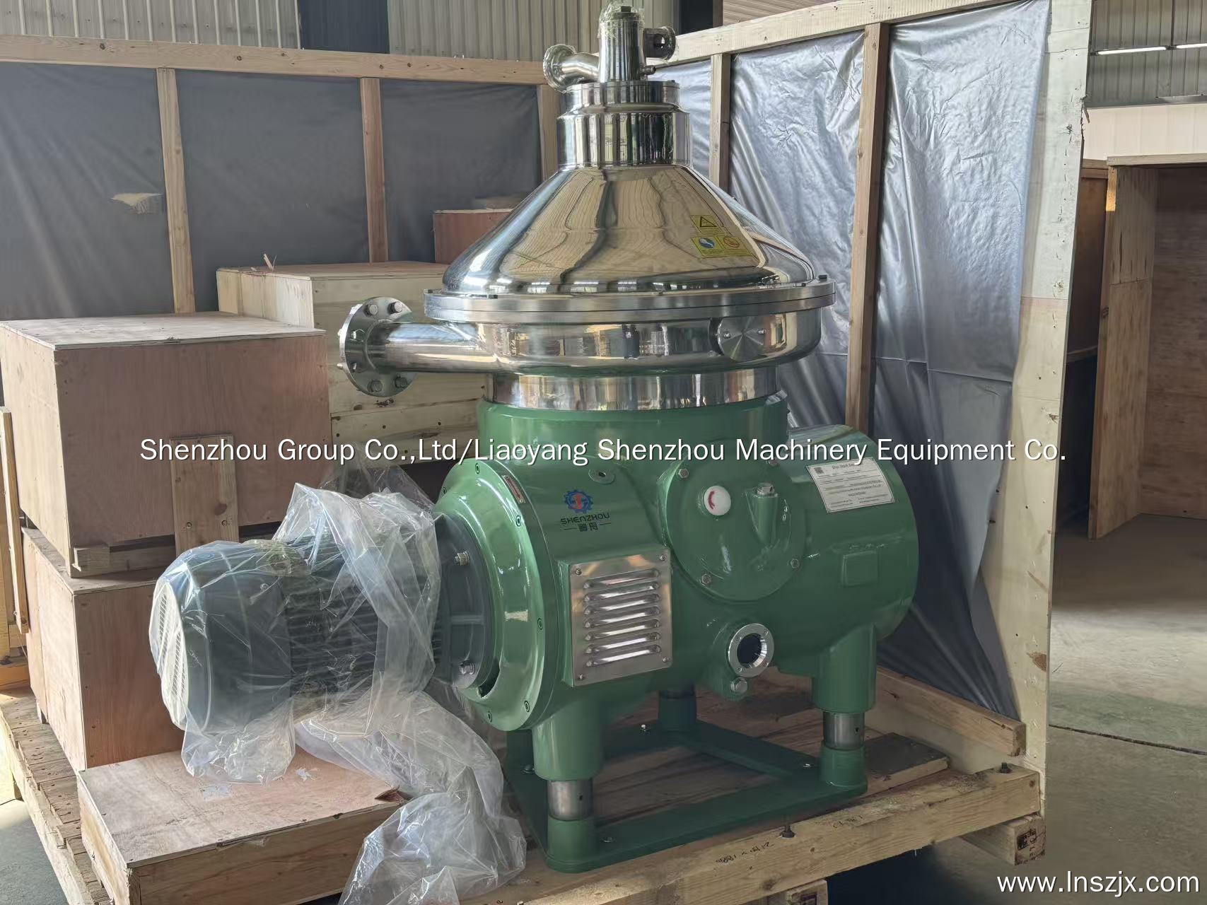3 Phase Disc Oil Separator Centrifuge for Oil and Soap Separation 2