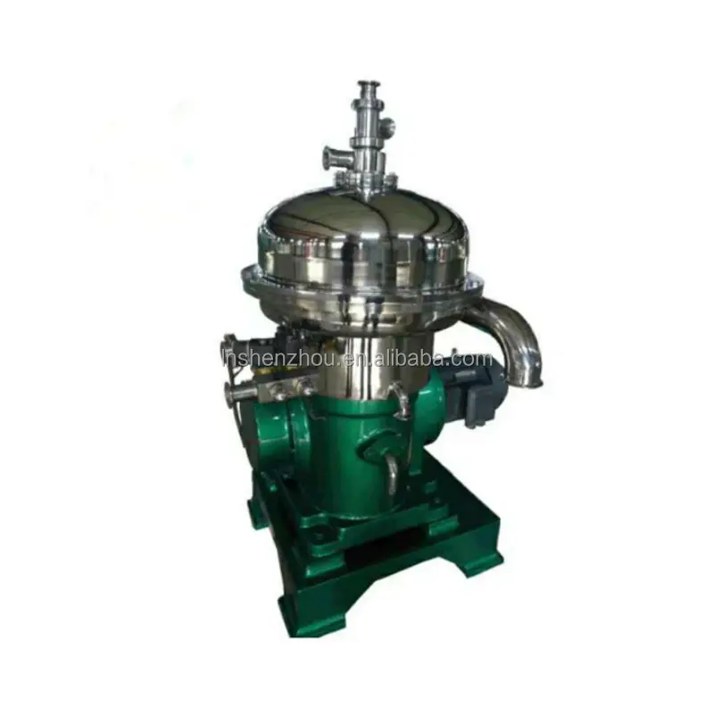 3 Phase Disc Centrifuge - Green Dairy Cream Separator 3
