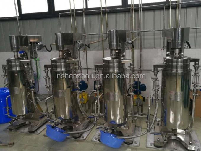 Shenzhou - Industrial low cost tubular bowl centrifuge for Chinese herbs leaves separator Tubular centrifuge 8