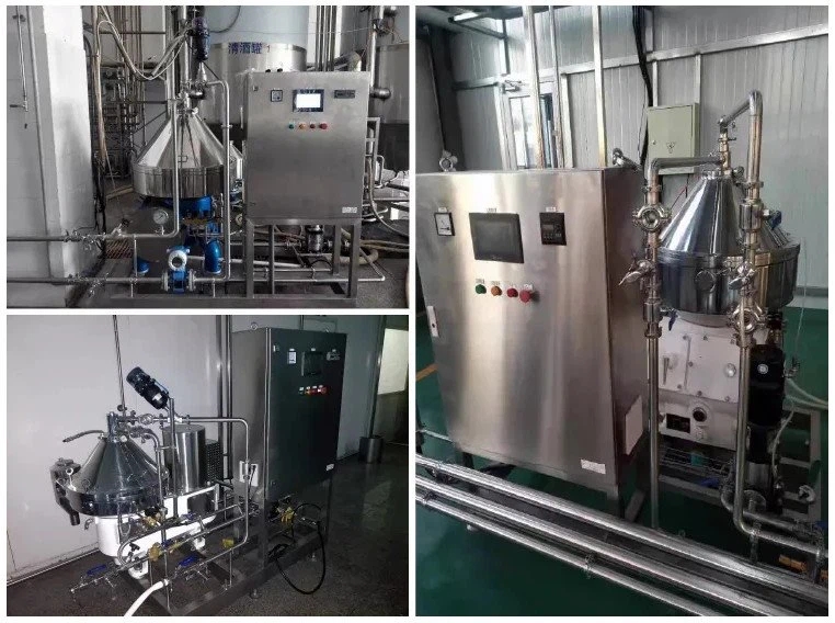 Shenzhou -  Two Phase Centrifugal Cream Separator yeast centrifuge separator Disc Centrifuge 8