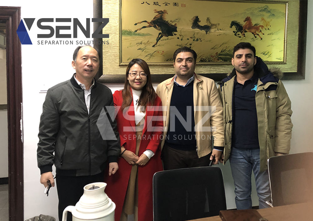 Shenzhou - PLD1000 series Platform Bag Shaking Bottom Scraper Discharge Centrifuge Plate Centrifuge 17