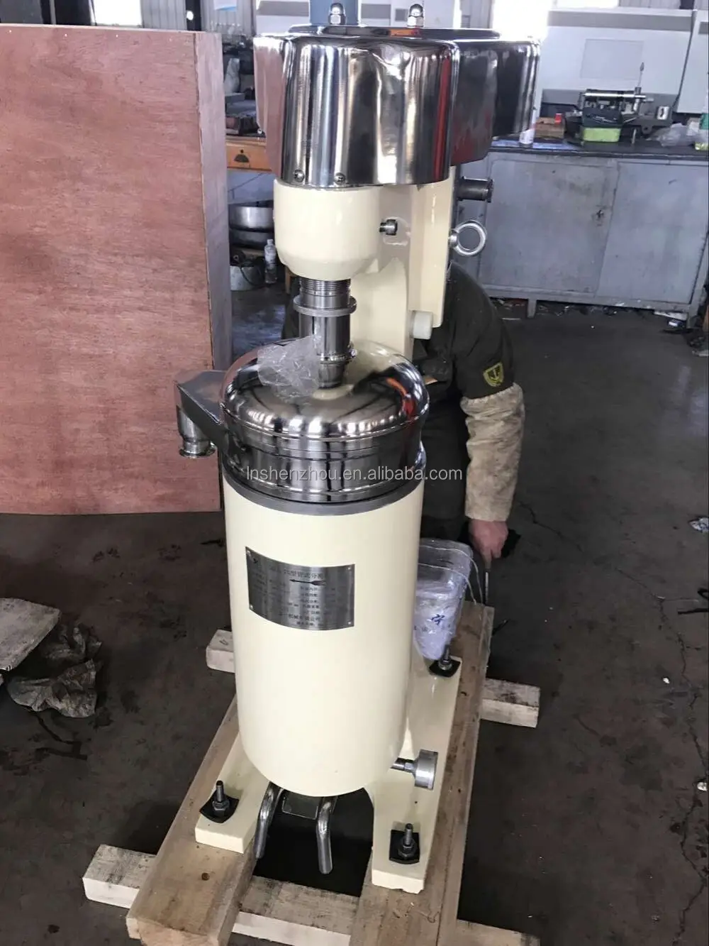 Upgraded Industrial Tubular Centrifuge for Chlorella 6